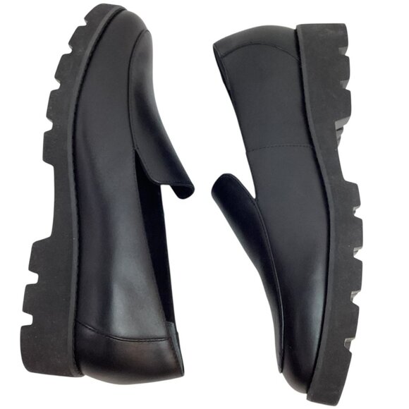 Vionic Kensley Womens 8.5 Black Leather Loafers Comfortable Slip-On NWOT - Picture 4 of 9